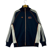 adidas ジャケット NYCバックプリント/トラックジャケット/M/白
