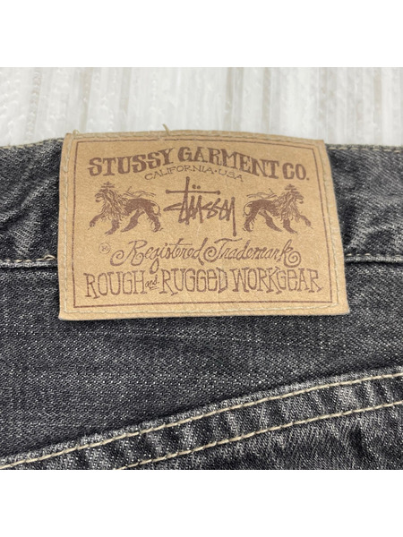 STUSSY デニム・ジーンズ ダメージ加工デニムパンツ