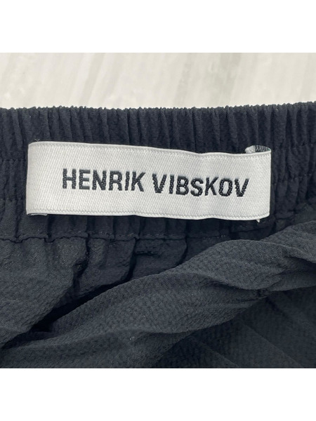 Henrik Vibskov プリーツスカート M 黒