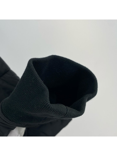 POLO RALPH LAUREN パーカー(ジップアップ) キルティング 切替  パーカー  黒 M