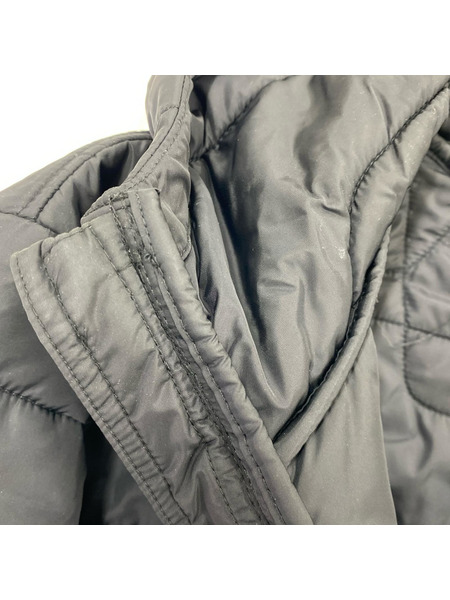 POLO RALPH LAUREN パーカー(ジップアップ) キルティング 切替  パーカー  黒 M