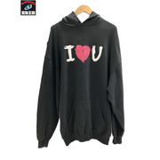 BALENCIAGA  I Love you パーカー S