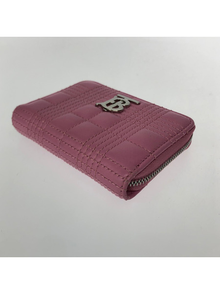 BURBERRY QUILTED LAMBSKIN LOLA ZIP WALLET 8049290