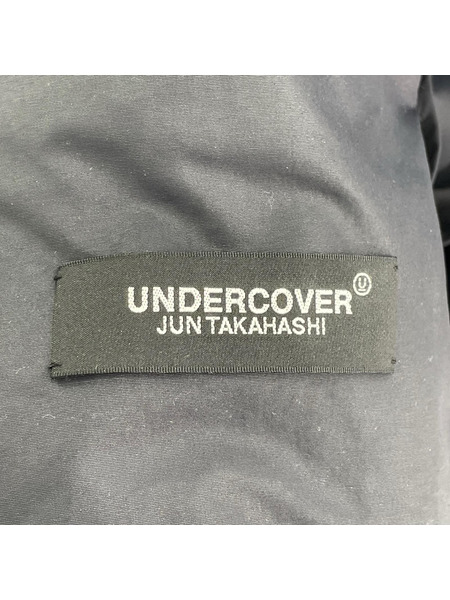 UNDERCOVER ジャケット THE ACID SOUP ロングコーチジャケット 黒 (3)