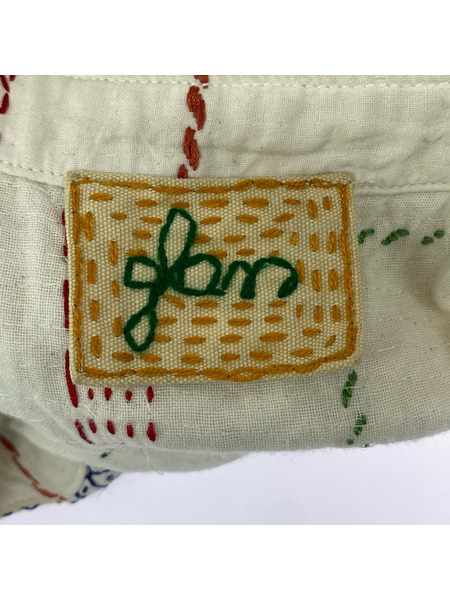 ショルダーバッグ Glass Cypress  White quilted Tote bag