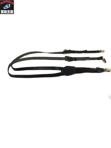 KAPITAL レザーサスペンダー