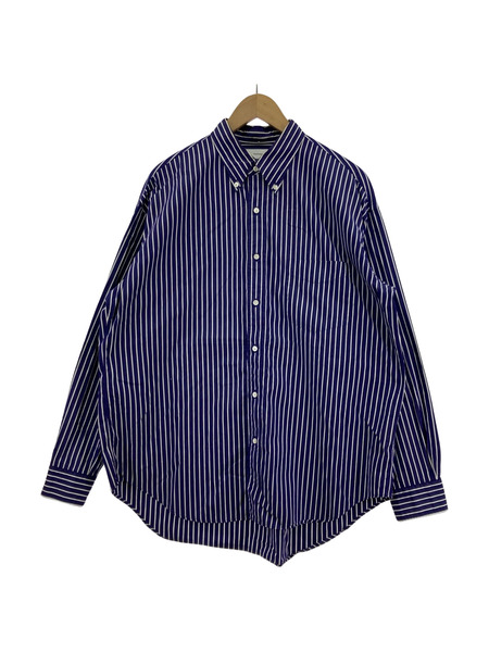 Graphpaper×Thomas Mason B.D BOX SHIRT 2 ネイビー[値下]