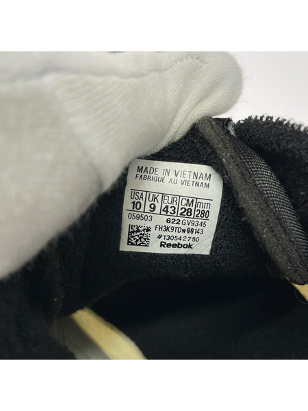 MAISON MARGIELA×Reebok PROJECT0 0CL MEMORY OF V2 28.0 黒