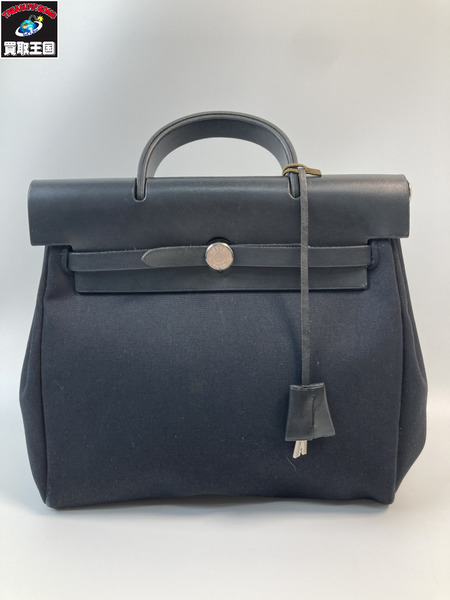 HERMES エルメス エールバッグアド PM バックパック リュック ハンドバック ブラック 