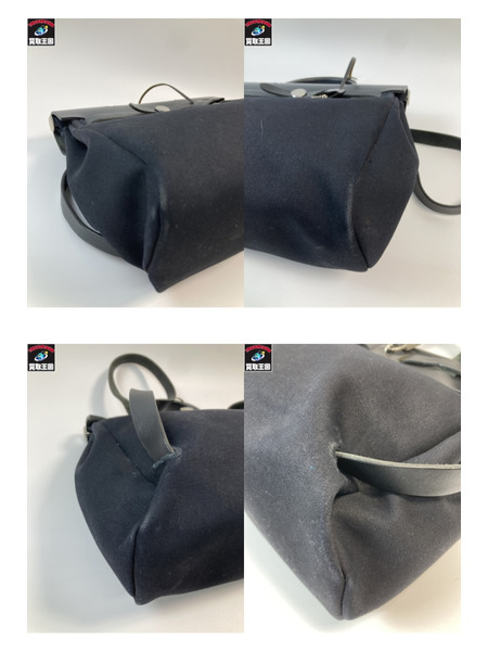 HERMES エルメス エールバッグアド PM バックパック リュック ハンドバック ブラック 