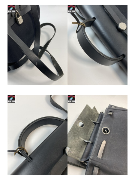 HERMES エルメス エールバッグアド PM バックパック リュック ハンドバック ブラック 