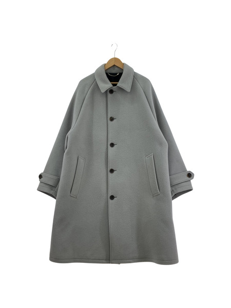 WACKO MARIA　22AW/BAL COLLAR COAT (TYPE-1)/L/グレー[値下]