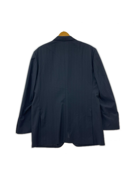 Ermenegildo Zegna ストライプジャケット ネイビー
