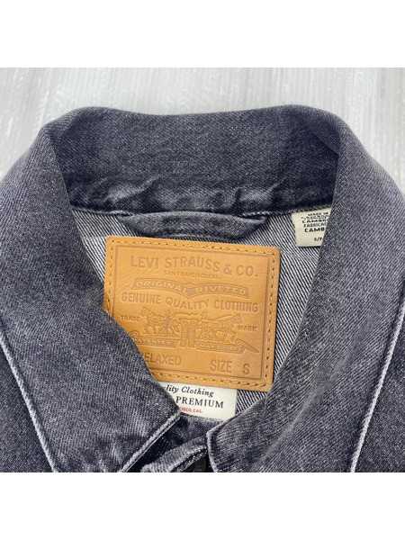 Levi's PREMIUM 1st ブラックデニムジャケット