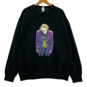 WACKO MARIA 長袖Tシャツ・カットソー ジョーカープリント スウェット 黒 (L)