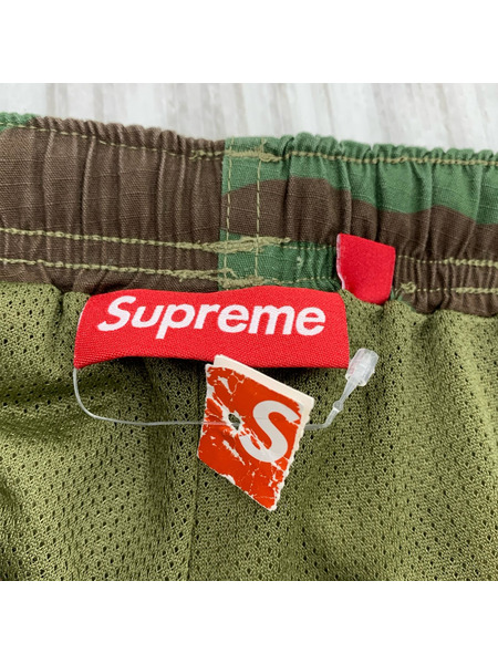 Supreme 25AW Spellout Embroidered Ripstop Track Pant XL カモ