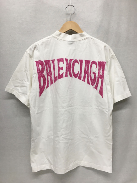 BALENCIAGA 24SS PARIS Tropical Tシャツ (XXS) VL03 764235 TPVL9