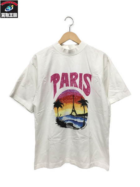 BALENCIAGA 24SS PARIS Tropical Tシャツ (XXS) VL03 764235 TPVL9