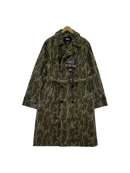 STUSSY/19AW/GORE-TEX PRODUCTS TRENCH COAT（L)