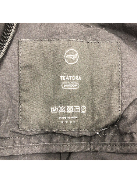 TEATORA WALLET PANTS OFFICE P 黒