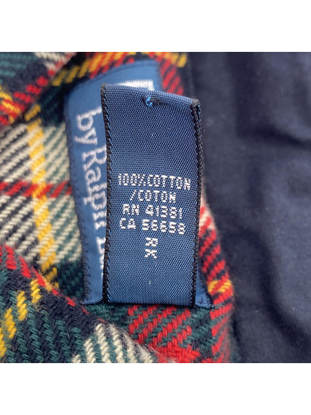 POLO RALPH LAUREN 長袖シャツ ヘビーチェックネルシャツ/レッド[値下]