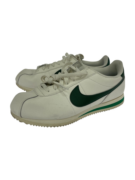 NIKE WMNS Cortez 28cm 白/緑