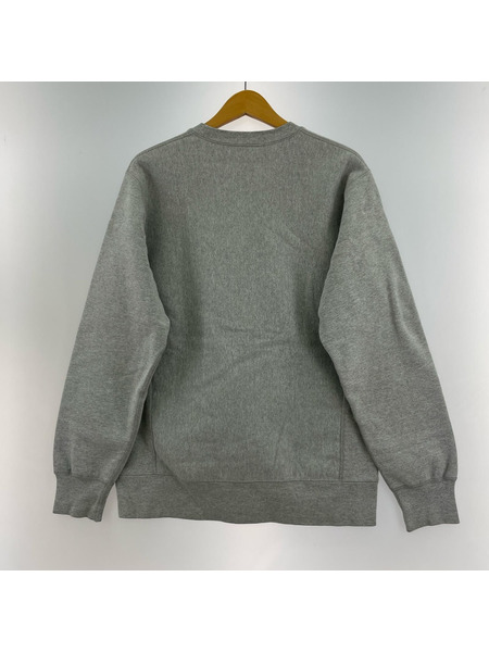 Supreme アーチロゴスウェット M グレー