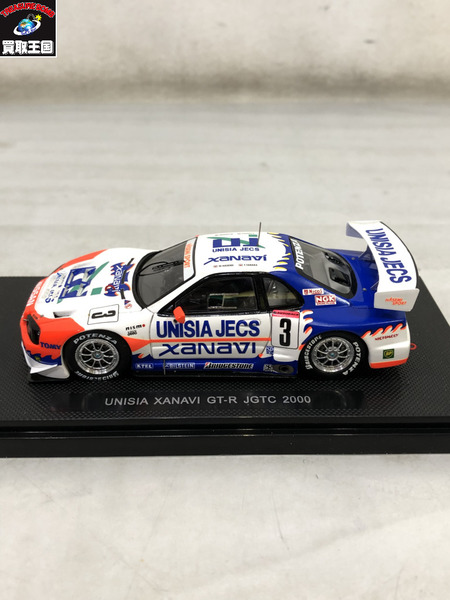 エブロ 1/43 UNISIA XANAVI GT-R ザナヴィ JGTC 2000 #3 P428