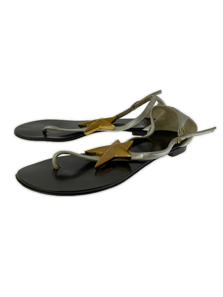GIUSEPPE ZANOTTI DESIGN パンプス・ヒール 白 星デザイン (36 1/2)