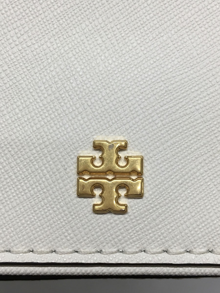 TORY BURCH チェーンショルダーバッグ オフホワイト