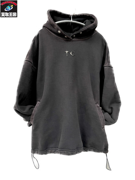 THUG CLUB DEVIL PEACE PATCH HOODIE 