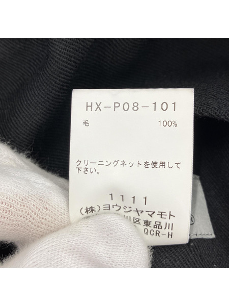 YOHJI YAMAMOTO POUR HOMME クラシックラップパンツ HX-P08-101
