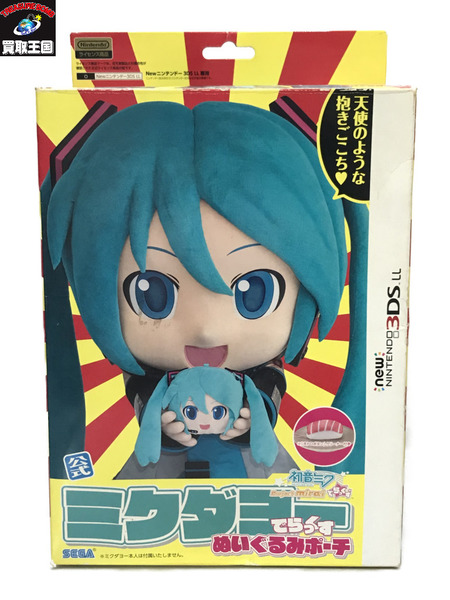 初音ミク ミクダヨーでらっくすぬいぐるみポーチ 内袋未開封