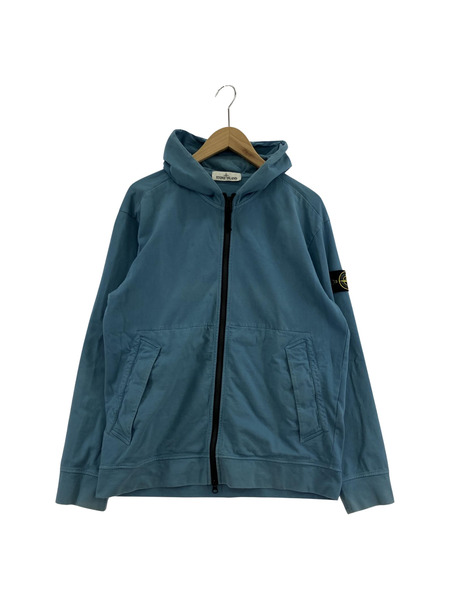 STONE ISLAND 22SS ガーメントダイヘビーコットンスムースジップフーディー M