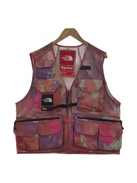 20SS/Supreme/THE NORTH FACE Cargo Vest/M/PNK