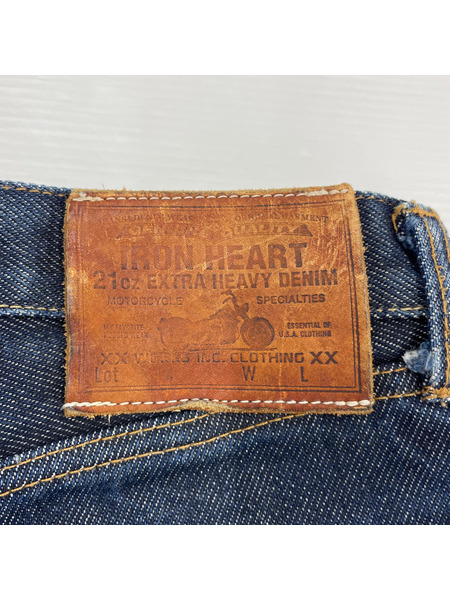 IRON HEART パンツ 634 21oz EXTRA HEAVY DENIM W33