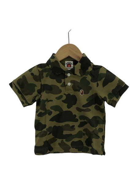 A BATHING APE KIDS ポロシャツ カモ