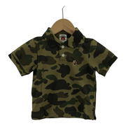 A BATHING APE KIDS ポロシャツ カモ