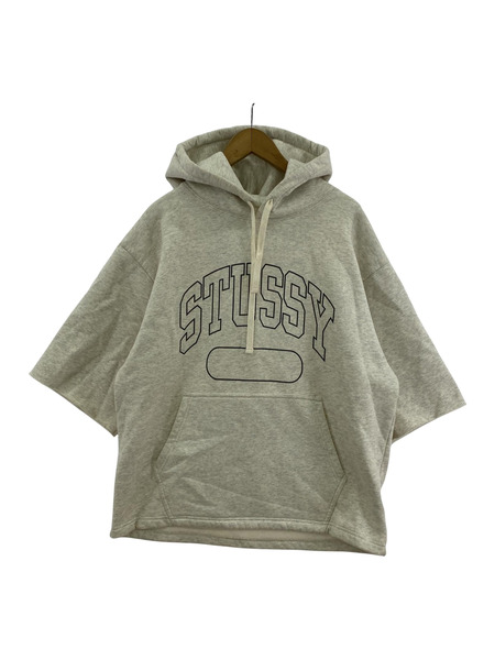 STUSSY/SS BOXY CROPPED HOOD