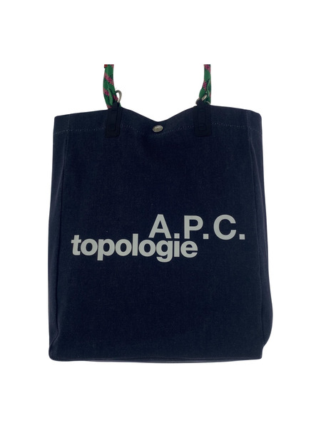 A.P.C. topologie デニムトートバッグ