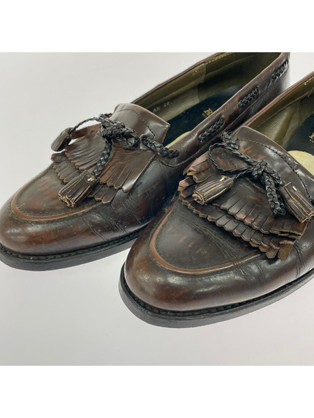 REGAL シューズ タッセルローファー 茶 (25.0)