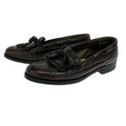 REGAL シューズ タッセルローファー 茶 (25.0)