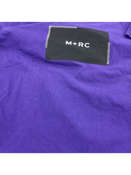 M+RC/ロゴプリントTシャツ/PPL