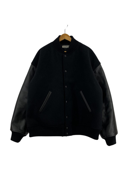 COOTIE ERROR FIT STADIUM JACKET BLK(L)[値下]