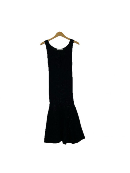 Rene N/Sニットワンピース/BLK/36