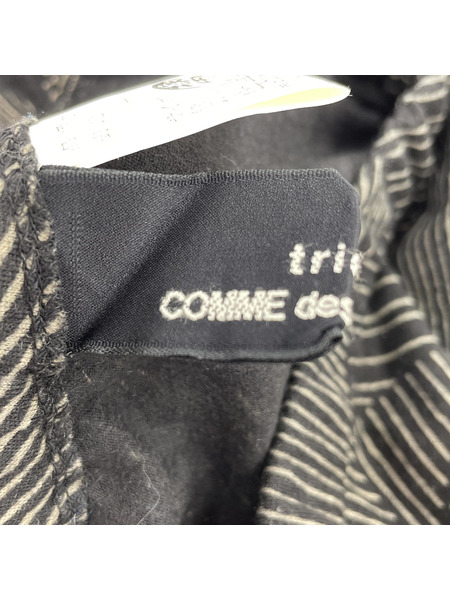 tricot COMME des GARCONS 総柄ウールスカート[値下]