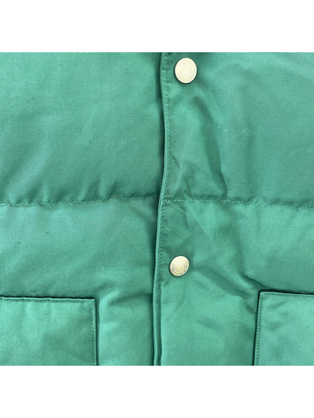 schott ダウンベスト レザーヨーク ダウンベスト