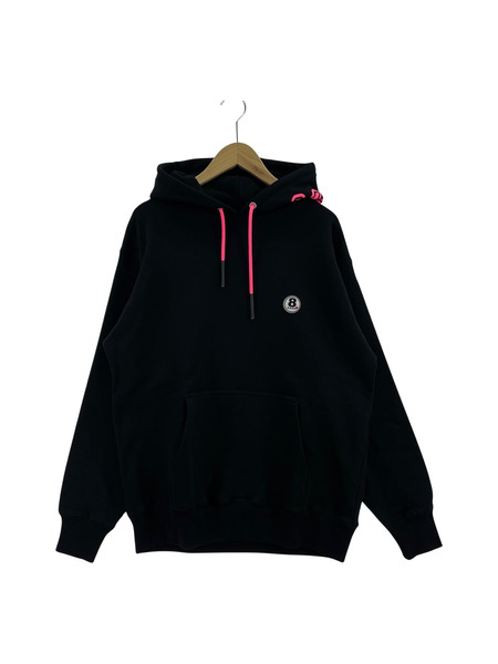 muta×ACANTHUS muta sweet logo hoodie POパーカー L ブラック