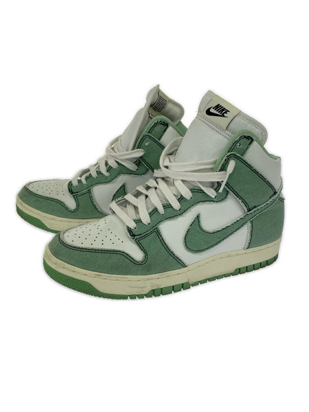 NIKE スニーカー NIKE WMNS DUNK HIGH 1985 ハイ グリーン 27cm