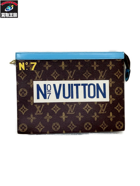 LOUIS VUITTON TRUNK L'OEILコレクション ポシェット ヴォワヤージュ MM クラッチバッグ